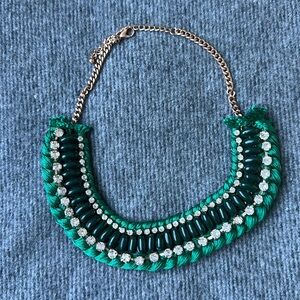 ✨ Emerald Green Statement Necklace | Brand New (No Tag) ✨